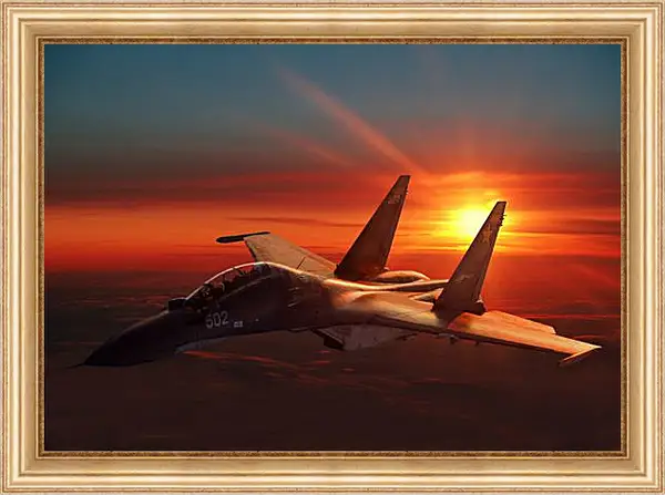 Картина в раме - СУ 30MK Картина в раме - СУ 30MK