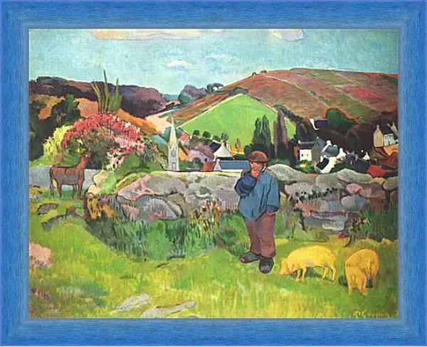 Картина в раме - The Swineherd Картина в раме - The Swineherd