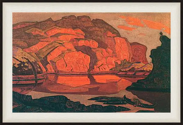 Картина в раме - Клад захоронённый. Рерих Николай Картина в раме - Клад захоронённый. Рерих Николай