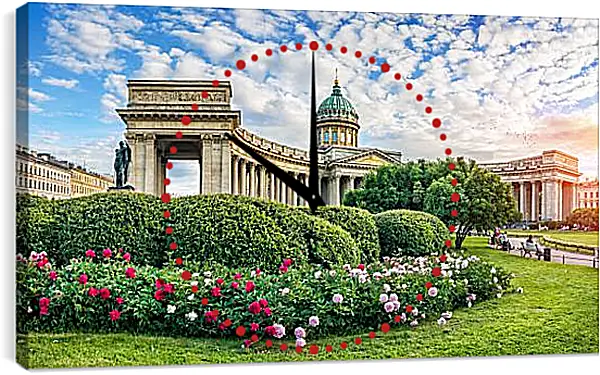 Часы картина - Санкт-Петербург Часы картина - Санкт-Петербург