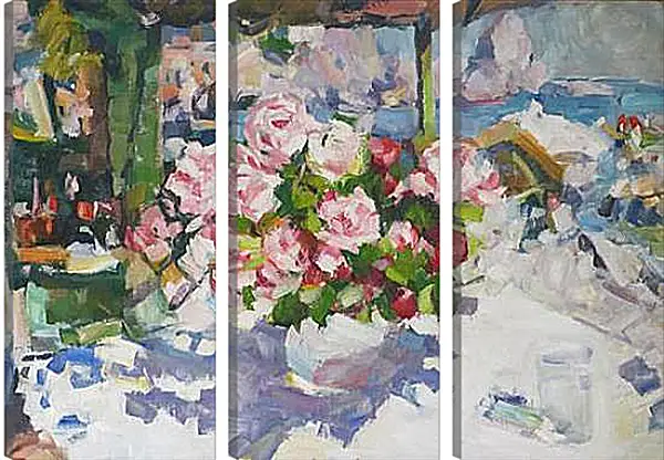 Модульная картина - ROSES. Коровин Константин Модульная картина - ROSES. Коровин Константин