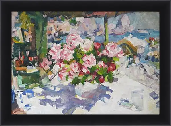 Картина в раме - ROSES. Коровин Константин Картина в раме - ROSES. Коровин Константин