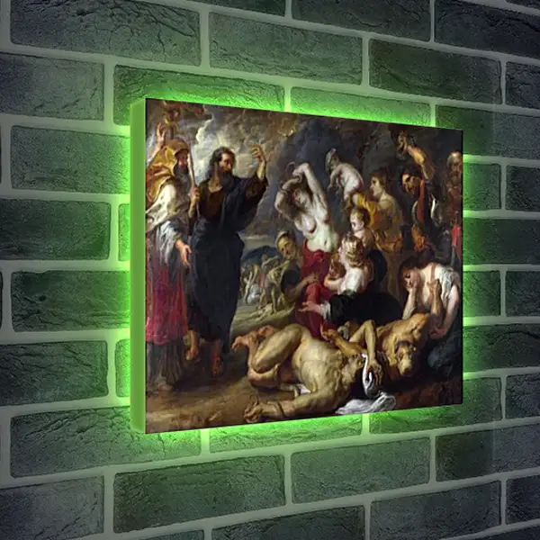 Лайтбокс световая панель - brezen serpent. Питер Пауль Рубенс Лайтбокс световая панель - brezen serpent. Питер Пауль Рубенс