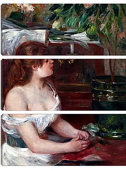 Модульная картина - The Green Jardinire Модульная картина - The Green Jardinire