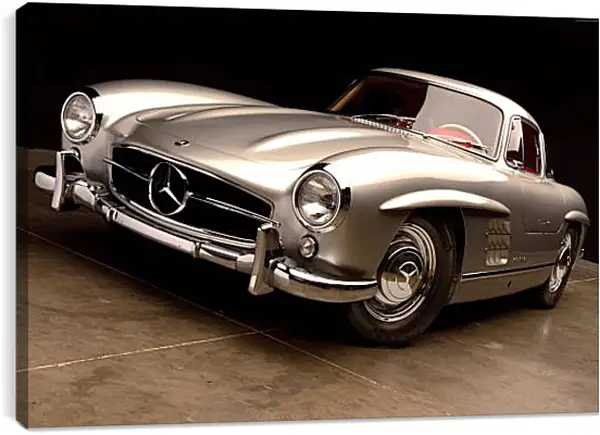 Постер на подрамнике - Mercedes Benz 300sl Постер на подрамнике - Mercedes Benz 300sl