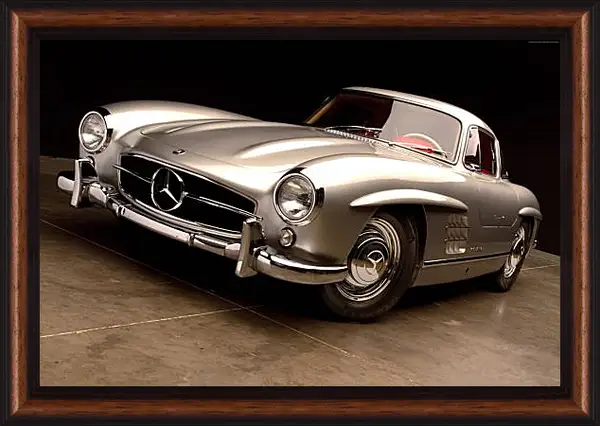 Картина в раме - Mercedes Benz 300sl Картина в раме - Mercedes Benz 300sl