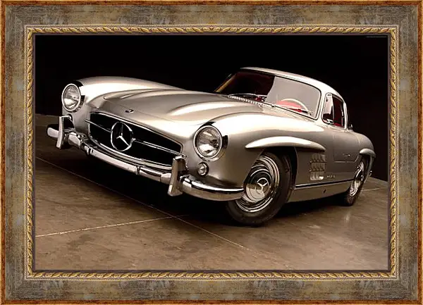 Картина в раме - Mercedes Benz 300sl Картина в раме - Mercedes Benz 300sl