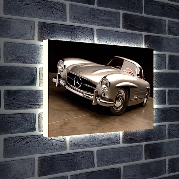 Лайтбокс световая панель - Mercedes Benz 300sl Лайтбокс световая панель - Mercedes Benz 300sl