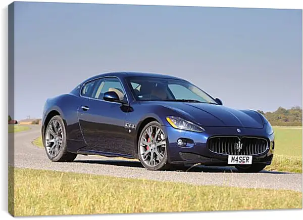 Постер на подрамнике - Maserati Постер на подрамнике - Maserati