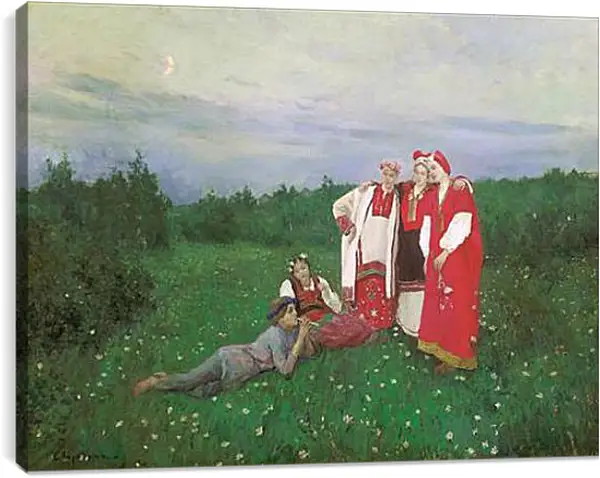 Постер на подрамнике - Северная идиллия. Коровин Константин Постер на подрамнике - Северная идиллия. Коровин Константин