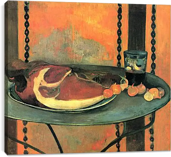 Постер на подрамнике - Le jambon. Поль Гоген Постер на подрамнике - Le jambon. Поль Гоген