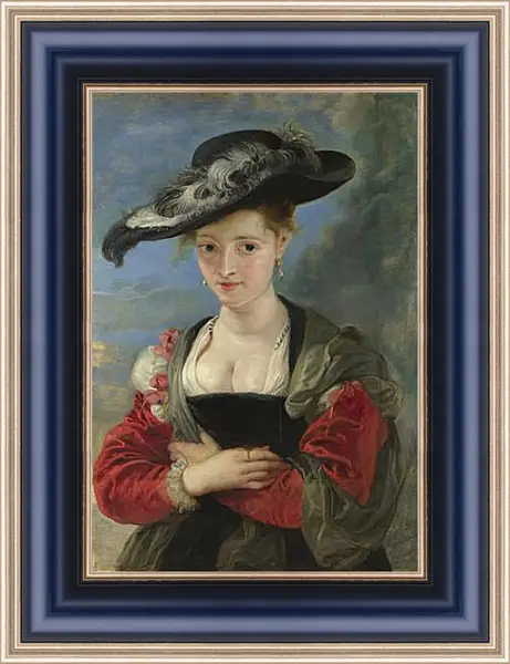Картина в раме - Portrait of Susanna Lunden (Le Chapeau de Paille). Питер Пауль Рубенс Картина в раме - Portrait of Susanna Lunden (Le Chapeau de Paille). Питер Пауль Рубенс