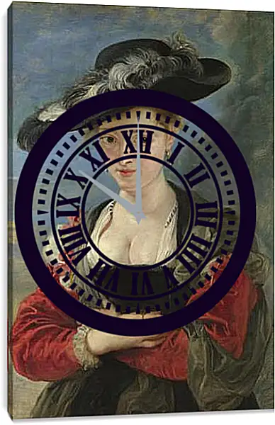 Часы картина - Portrait of Susanna Lunden (Le Chapeau de Paille). Питер Пауль Рубенс Часы картина - Portrait of Susanna Lunden (Le Chapeau de Paille). Питер Пауль Рубенс