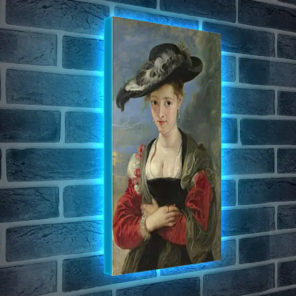 Лайтбокс световая панель - Portrait of Susanna Lunden (Le Chapeau de Paille). Питер Пауль Рубенс Лайтбокс световая панель - Portrait of Susanna Lunden (Le Chapeau de Paille). Питер Пауль Рубенс