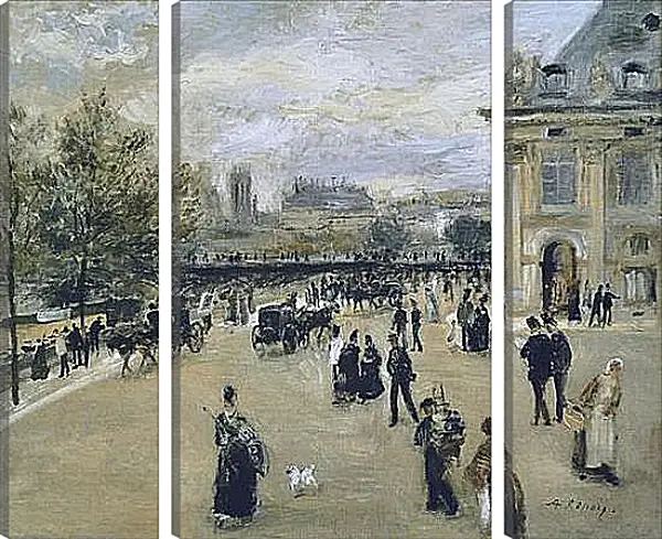 Модульная картина - The Institute, the Quay of Malaquais Модульная картина - The Institute, the Quay of Malaquais