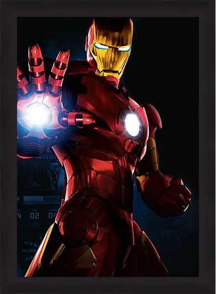 Картина в раме - Железный человек. Iron Man Картина в раме - Железный человек. Iron Man