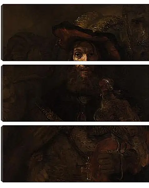 Модульная картина - Portrait_of_Aechje_Claesdr. Рембрандт Модульная картина - Portrait_of_Aechje_Claesdr. Рембрандт