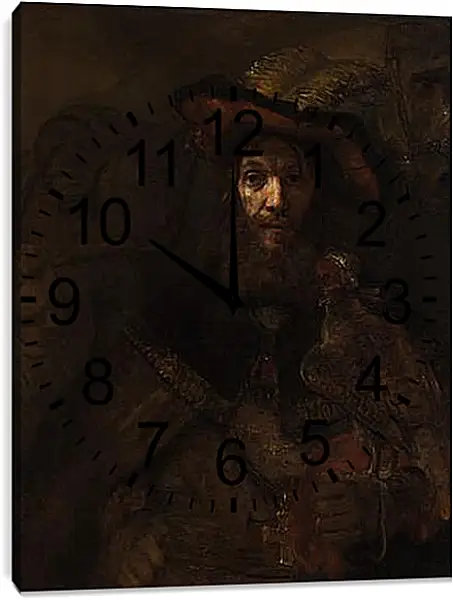 Часы картина - Portrait_of_Aechje_Claesdr. Рембрандт Часы картина - Portrait_of_Aechje_Claesdr. Рембрандт