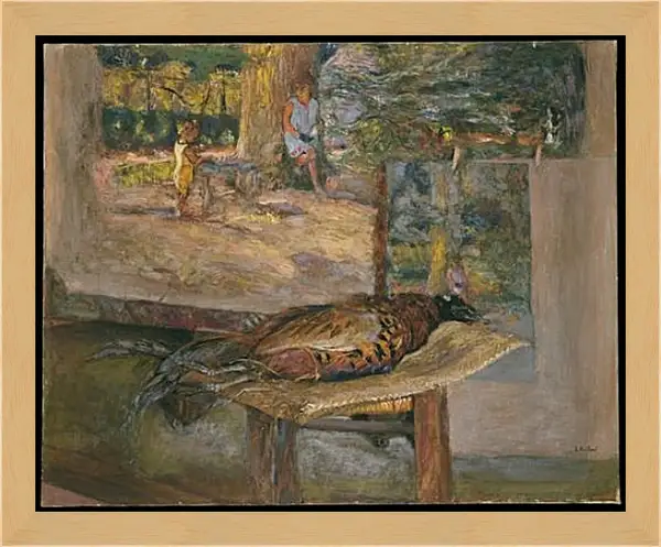 Картина в раме - Interior with Paintings and a Pheasant. Эдуар Вюйар Картина в раме - Interior with Paintings and a Pheasant. Эдуар Вюйар