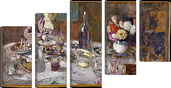 Модульная картина - Luncheon. Эдуар Вюйар Модульная картина - Luncheon. Эдуар Вюйар