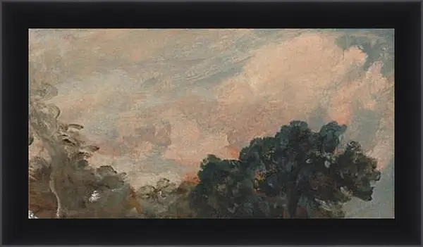 Картина в раме - Cloud Study with Trees. Джон Констебл Картина в раме - Cloud Study with Trees. Джон Констебл