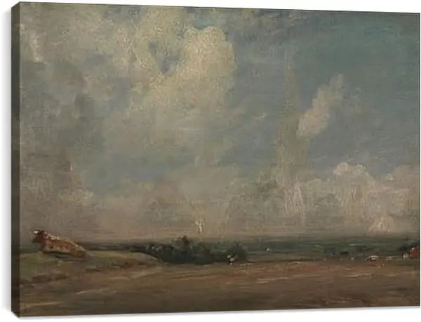 Постер на подрамнике - A View from Hampstead Heath. Джон Констебл Постер на подрамнике - A View from Hampstead Heath. Джон Констебл
