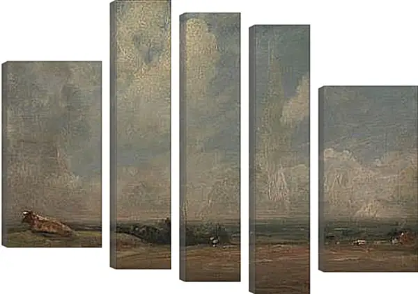 Модульная картина - A View from Hampstead Heath. Джон Констебл Модульная картина - A View from Hampstead Heath. Джон Констебл