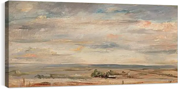 Постер на подрамнике - Cloud Study, Early Morning, Looking East from Hampstead. Джон Констебл Постер на подрамнике - Cloud Study, Early Morning, Looking East from Hampstead. Джон Констебл