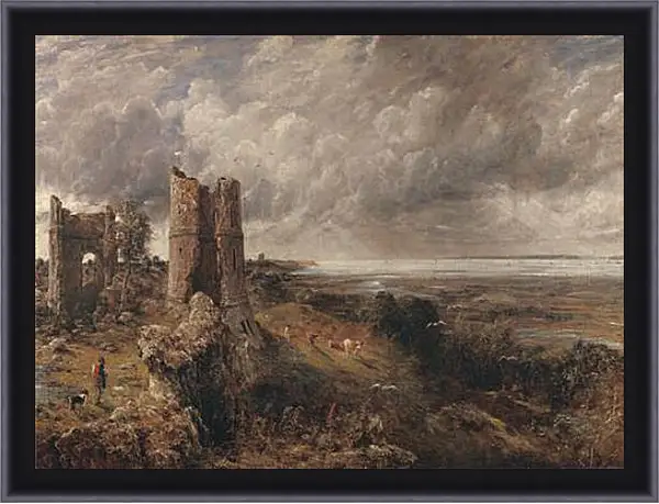 Картина в раме - Hadleigh Castle, The Mouth of the Thames Morning after a Stormy Night. Джон Констебл Картина в раме - Hadleigh Castle, The Mouth of the Thames Morning after a Stormy Night. Джон Констебл