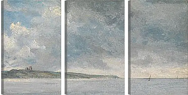 Модульная картина - Coastal Scene with Cliffs. Джон Констебл Модульная картина - Coastal Scene with Cliffs. Джон Констебл