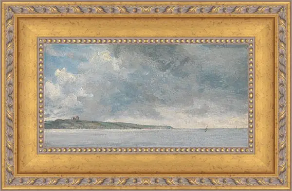 Картина в раме - Coastal Scene with Cliffs. Джон Констебл Картина в раме - Coastal Scene with Cliffs. Джон Констебл