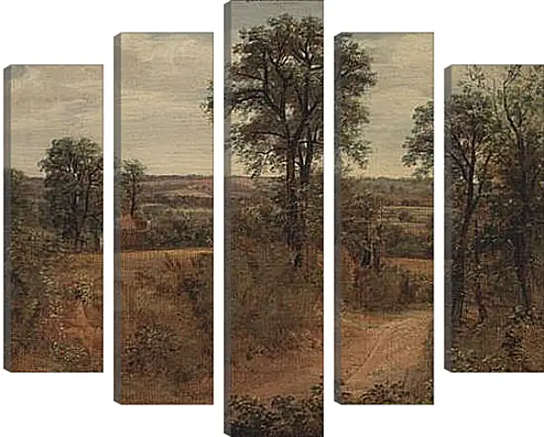 Модульная картина - Lane near Dedham. Джон Констебл Модульная картина - Lane near Dedham. Джон Констебл