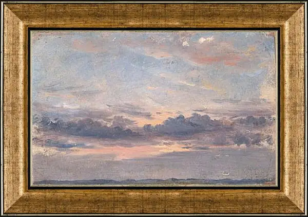 Картина в раме - A Cloud Study Sunset. Джон Констебл Картина в раме - A Cloud Study Sunset. Джон Констебл