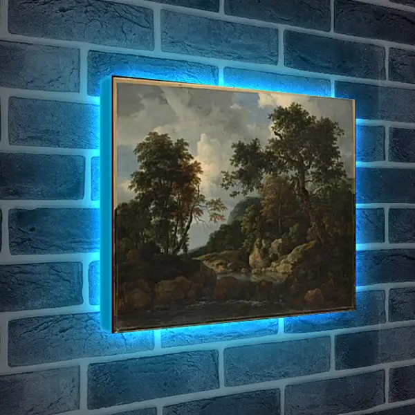 Лайтбокс световая панель - The Forest Stream. Якоб ван Рейсдал Лайтбокс световая панель - The Forest Stream. Якоб ван Рейсдал