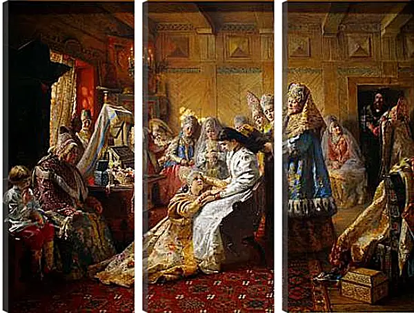 Модульная картина - Под венец. Маковский Константин Модульная картина - Под венец. Маковский Константин