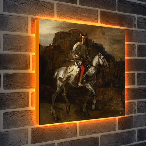 Лайтбокс световая панель - The Polish Rider. Рембрандт Лайтбокс световая панель - The Polish Rider. Рембрандт