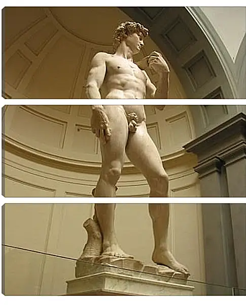 Модульная картина - David. Микеланджело Буонарроти Модульная картина - David. Микеланджело Буонарроти