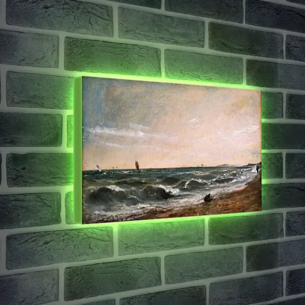 Лайтбокс световая панель - Coast scene, Brighton. Джон Констебл Лайтбокс световая панель - Coast scene, Brighton. Джон Констебл