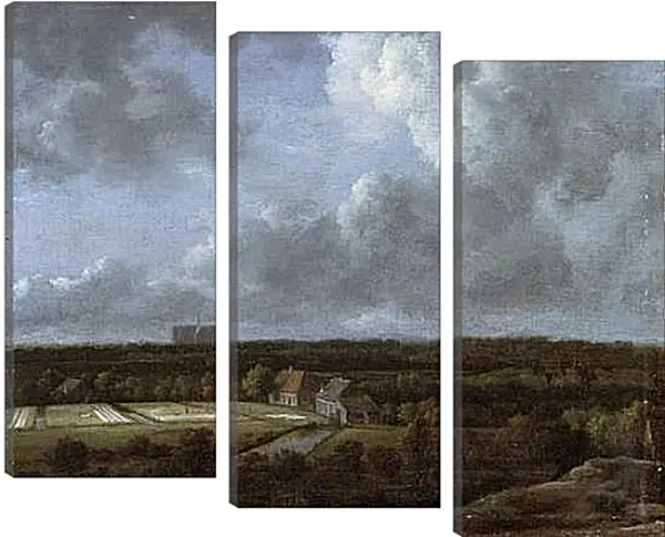 Модульная картина - Bleaching Fields to the North-Northeast of Haarlem. Якоб ван Рейсдал Модульная картина - Bleaching Fields to the North-Northeast of Haarlem. Якоб ван Рейсдал