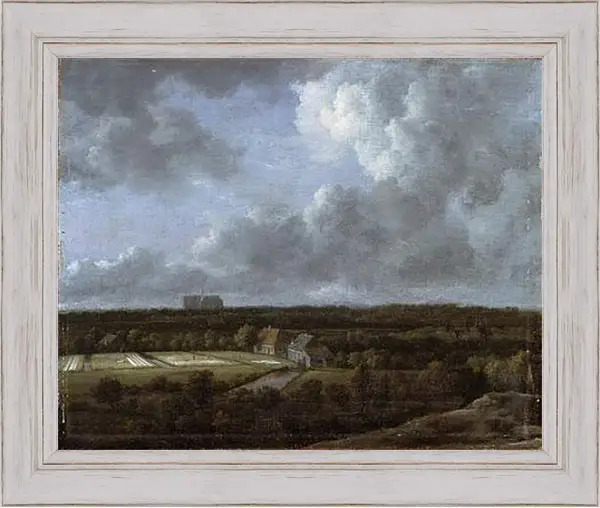 Картина в раме - Bleaching Fields to the North-Northeast of Haarlem. Якоб ван Рейсдал Картина в раме - Bleaching Fields to the North-Northeast of Haarlem. Якоб ван Рейсдал