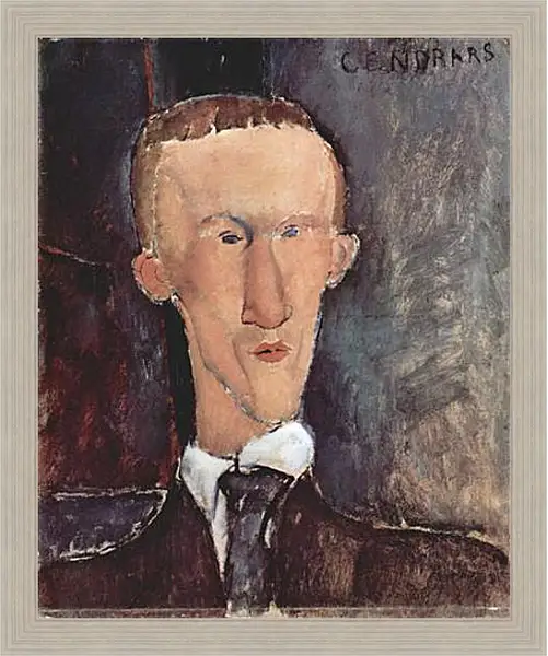 Картина в раме - Blaise Cendrars. Амедео Модильяни Картина в раме - Blaise Cendrars. Амедео Модильяни