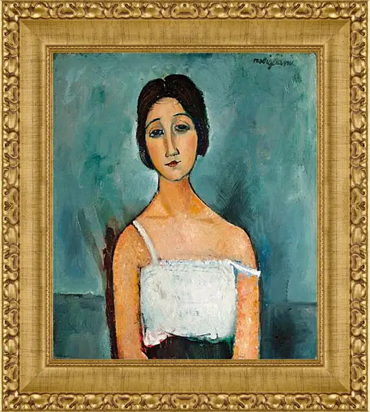 Картина в раме - Christina. Амедео Модильяни Картина в раме - Christina. Амедео Модильяни