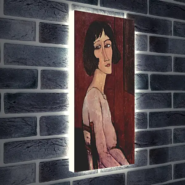Лайтбокс световая панель - Portrait of Margarita. Амедео Модильяни Лайтбокс световая панель - Portrait of Margarita. Амедео Модильяни