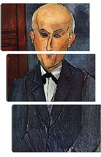 Модульная картина - Max Jacob. Амедео Модильяни Модульная картина - Max Jacob. Амедео Модильяни