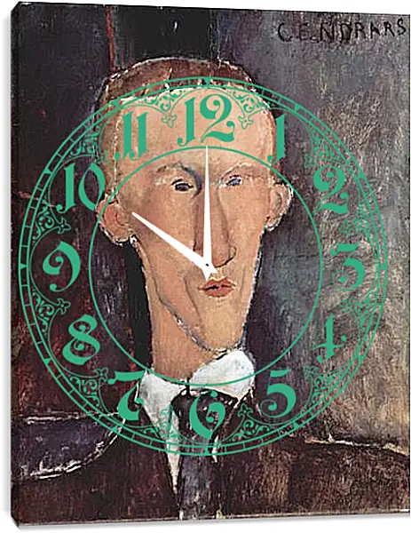 Часы картина - Blaise Cendrars. Амедео Модильяни Часы картина - Blaise Cendrars. Амедео Модильяни