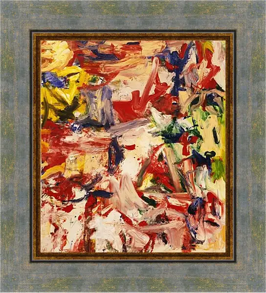 Картина в раме - Untitled XIX. Виллем де Кунинг Картина в раме - Untitled XIX. Виллем де Кунинг