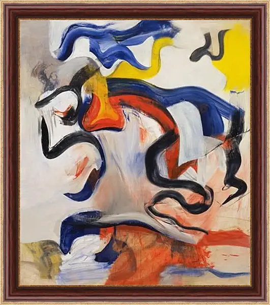 Картина в раме - Untitled V. Виллем де Кунинг Картина в раме - Untitled V. Виллем де Кунинг