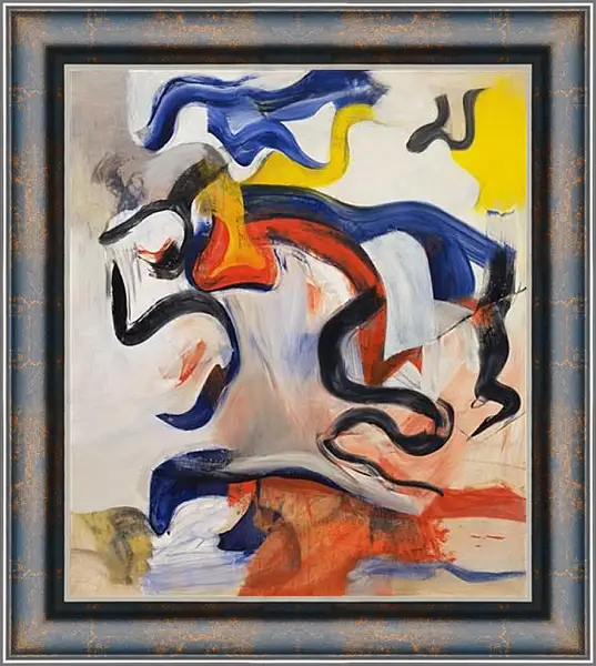 Картина в раме - Untitled V. Виллем де Кунинг Картина в раме - Untitled V. Виллем де Кунинг