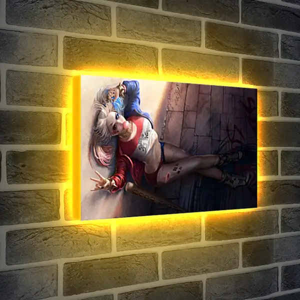 Лайтбокс световая панель - Харли Квинн (Harley Quinn) Лайтбокс световая панель - Харли Квинн (Harley Quinn)