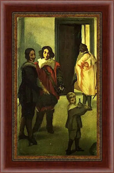 Картина в раме - Les cavaliers espagnols. Эдуард Мане Картина в раме - Les cavaliers espagnols. Эдуард Мане